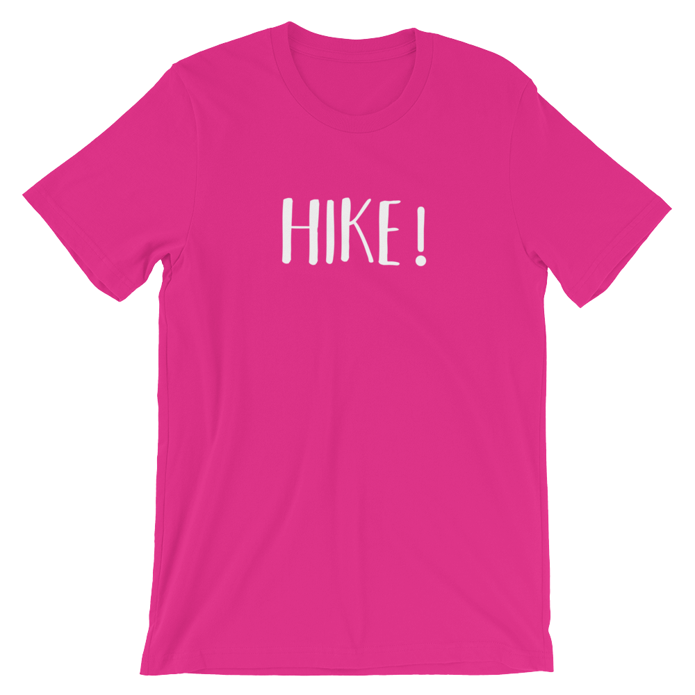 Hike! Unisex short sleeve t-shirt