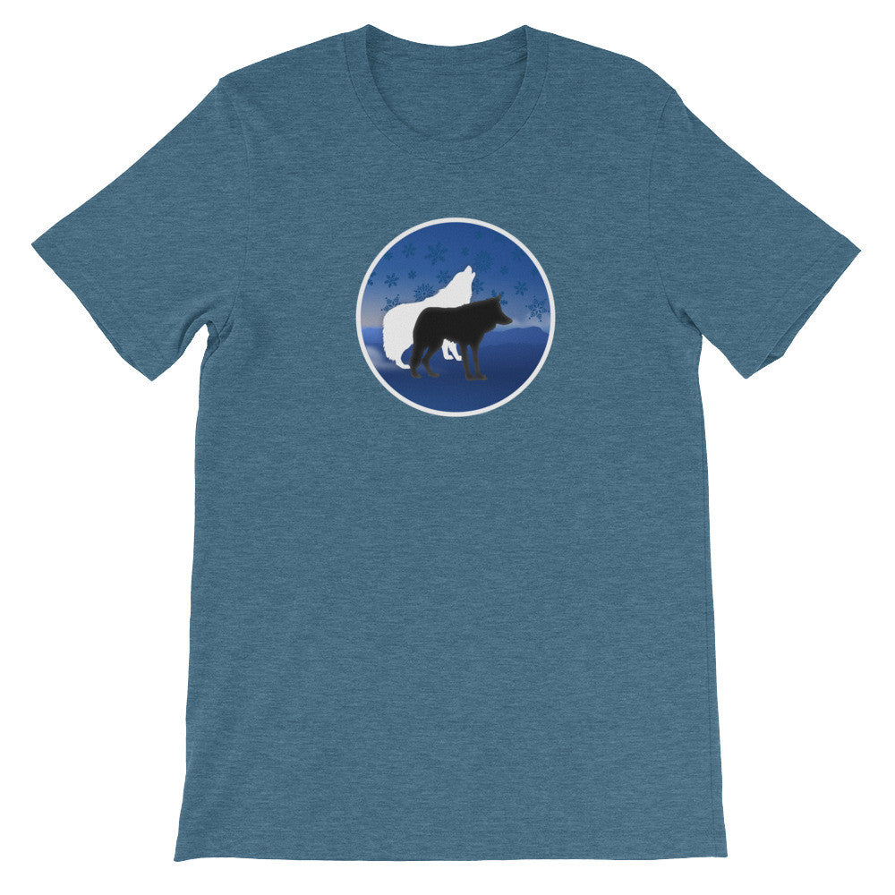 Wolf Unisex short sleeve t-shirt!