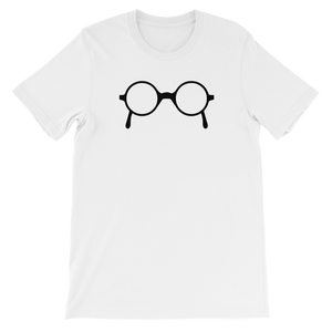 Nerdy Glasses Unisex short sleeve t-shirt
