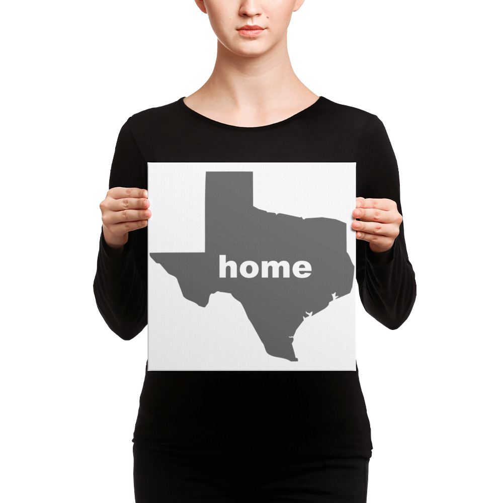 Texas is home and heart this Canvas shows off your Lone Star Pride