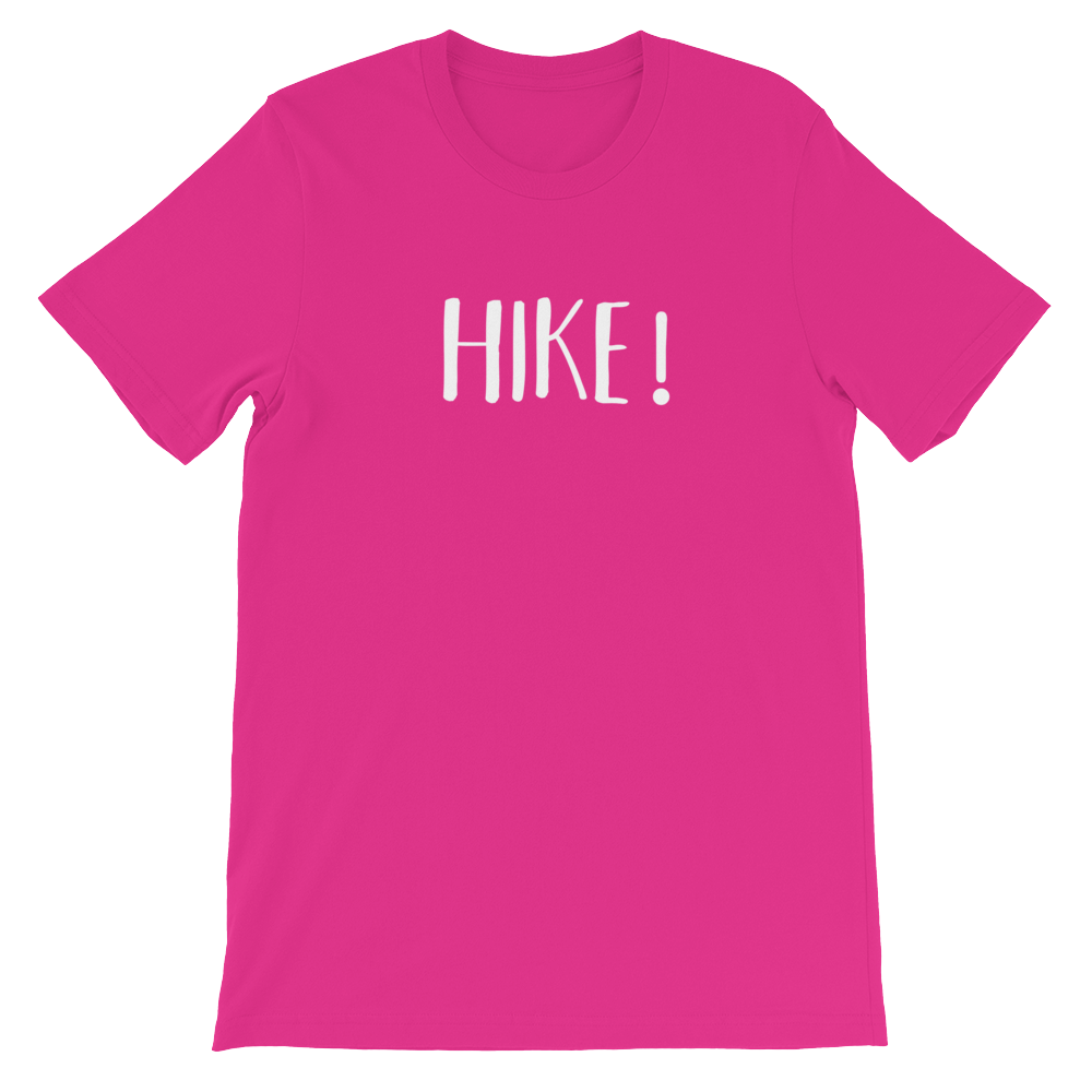 Hike! Unisex short sleeve t-shirt