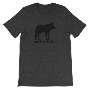 Mama Wolf Animal Unisex short sleeve t-shirt