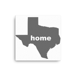 Load image into Gallery viewer, Texas is home and heart this Canvas shows off your Lone Star Pride
