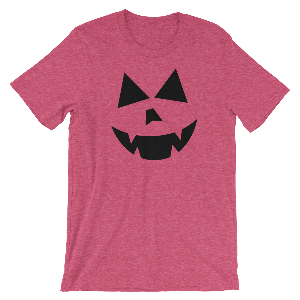 Jack O' Lantern Face | Halloween Pumpkin Face Fun Unisex T-shirt Unisex short sleeve t-shirt