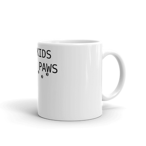 My Kids Have Paws Coffee Tea Mug - Dog & Cat