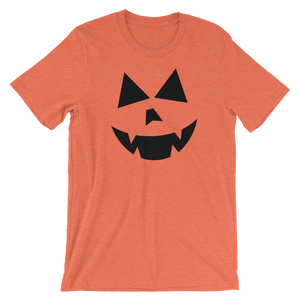 Jack O' Lantern Face | Halloween Pumpkin Face Fun Unisex T-shirt Unisex short sleeve t-shirt