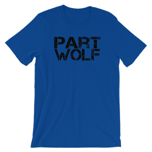 Part Wolf Unisex short sleeve t-shirt